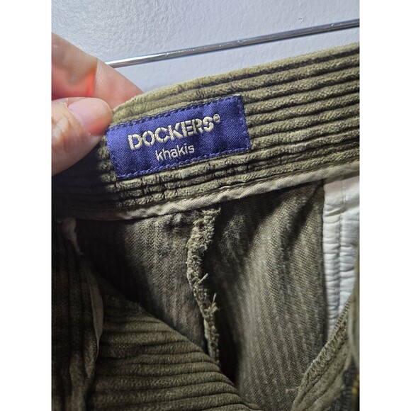 Vintage Relaxed Fit‎ Corduroy Pleaded Dockers 36x30 - Picture 3 of 7